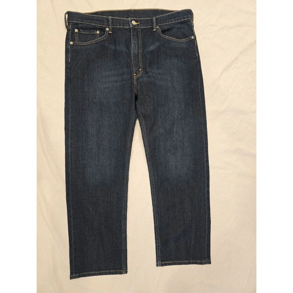 Levi's 505 jeans - Regular fit Straight Leg -Men's  38x30 dark wash‎